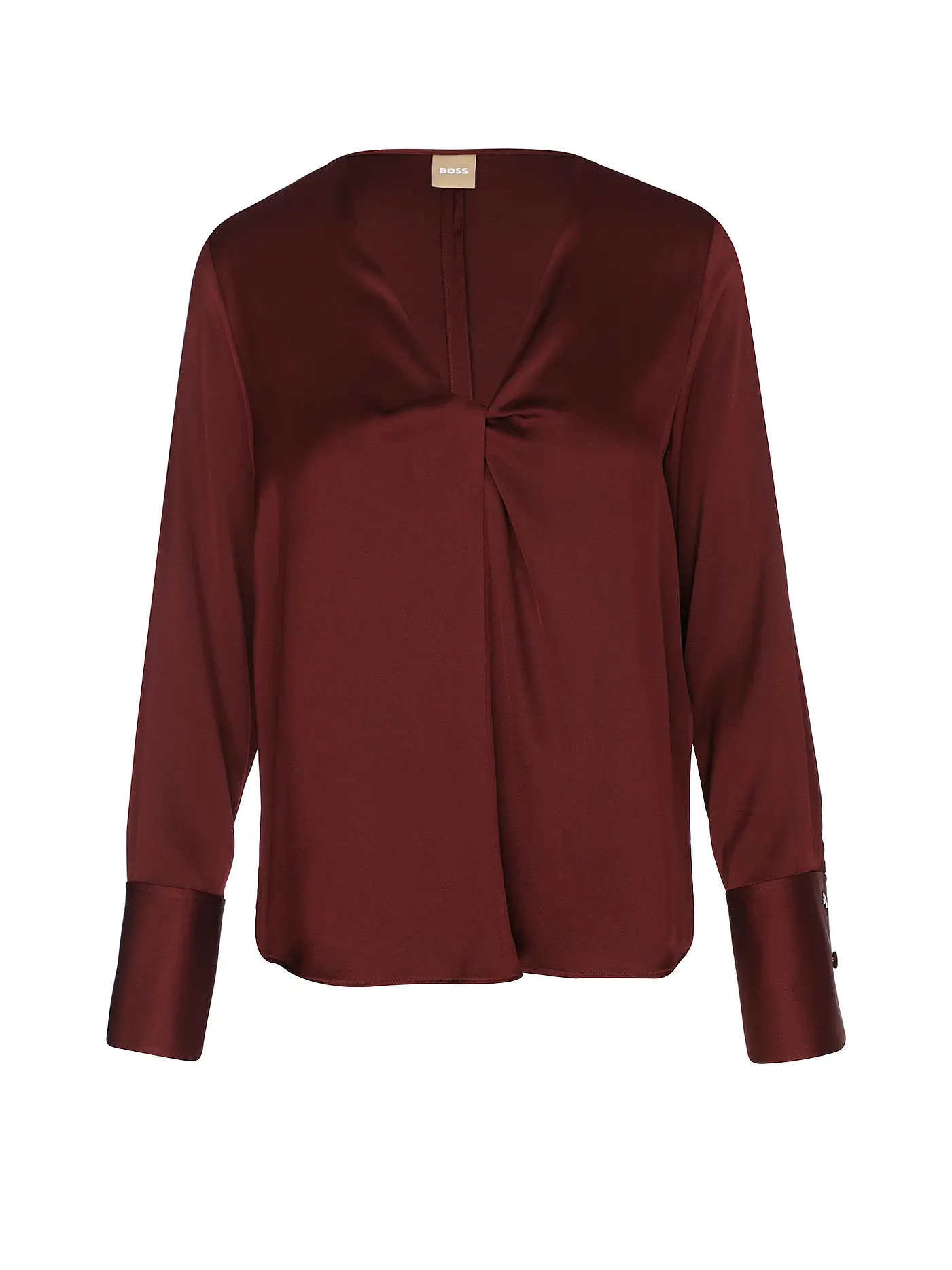 BOSS | Bluse BIDINTA | rot